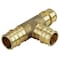 Apollo 3/4 in. Brass PEX-A Barb Tee Fitting EPXT34 - alternate 4